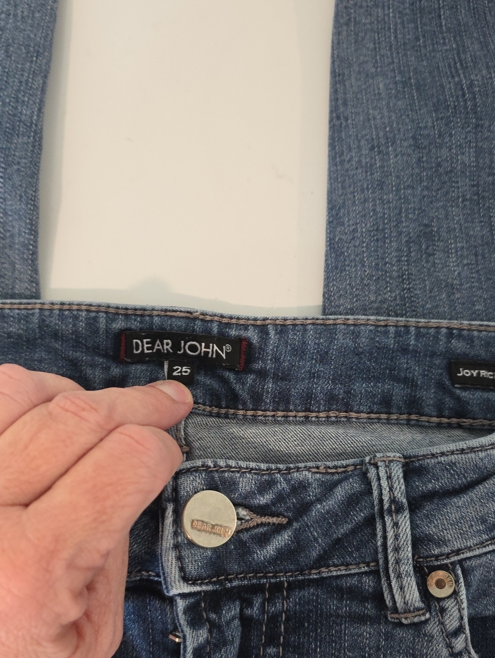 Dear John Skinny Jeans in Medium Blue Wash
